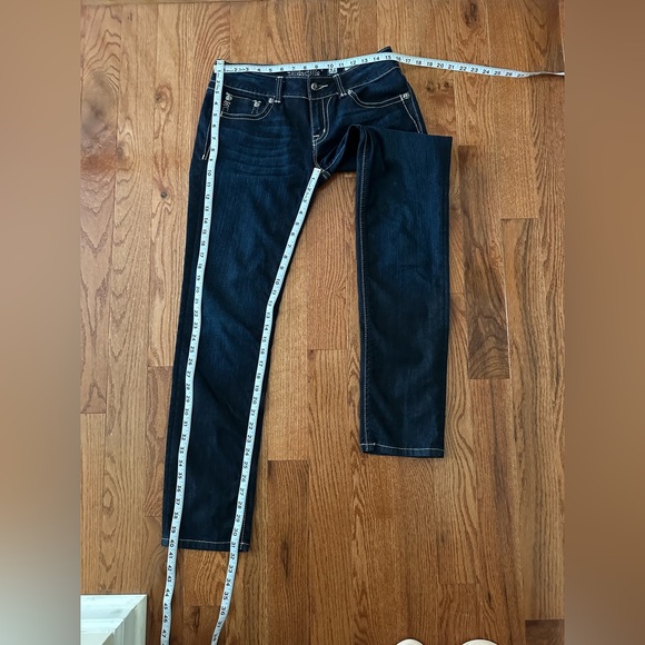 Miss Me Women's Chloe Bootcut Jeans Embellished Pockets Denim, Sz 31 - Picture 12 of 16